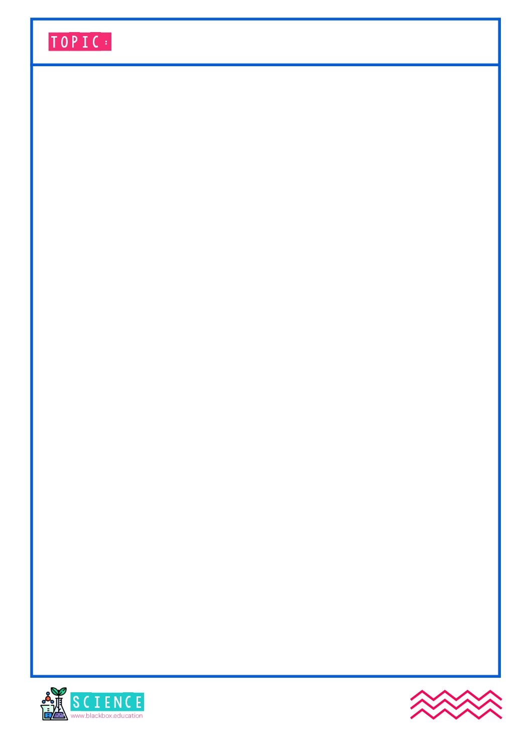 Topıc Exploratıon Blank