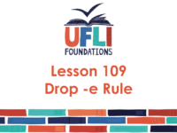 Uflı Foundations Lesson 109