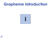 Uflı Grapheme ıntroduction I