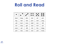 Uflı Roll And Read Consonant Blends