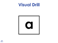 Uflı Visual Drill Alphabet