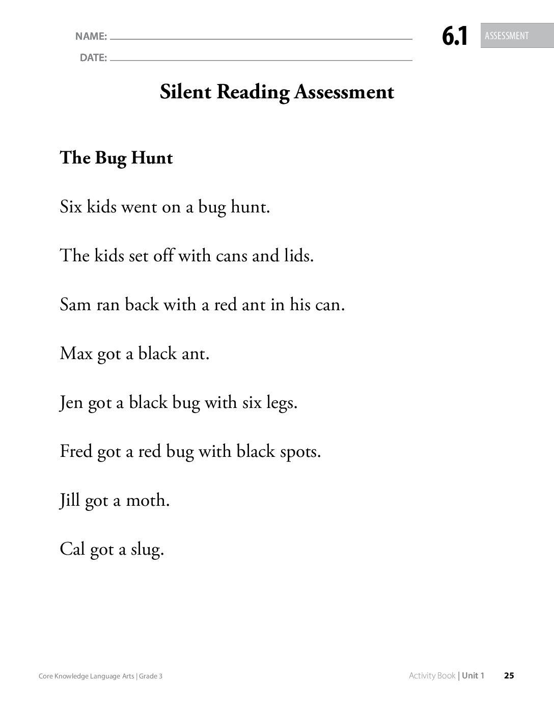 Unit 1 Grammar Pages