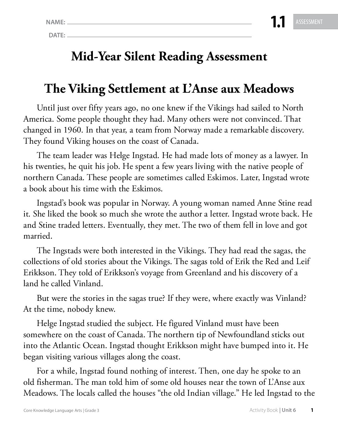 Unit 6 Grammar Pages