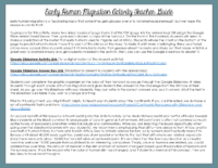 05 Early Human Migration Activity And Editable Google Slideshow