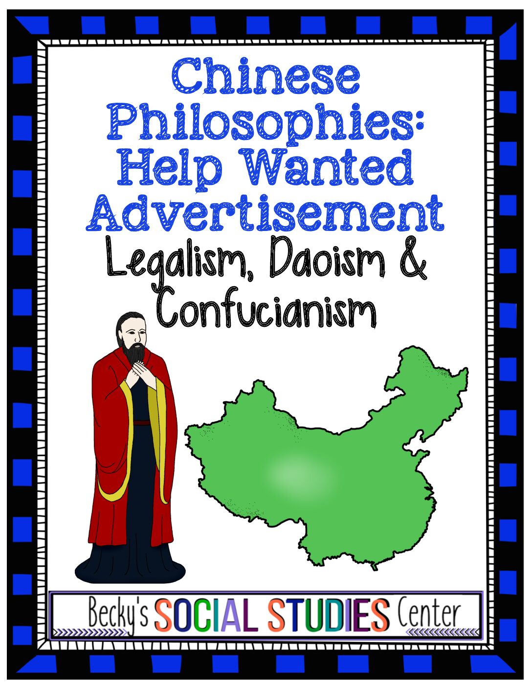 09 Chinese Philosophies Activity Project Confucianism, Daoism, & Legalism