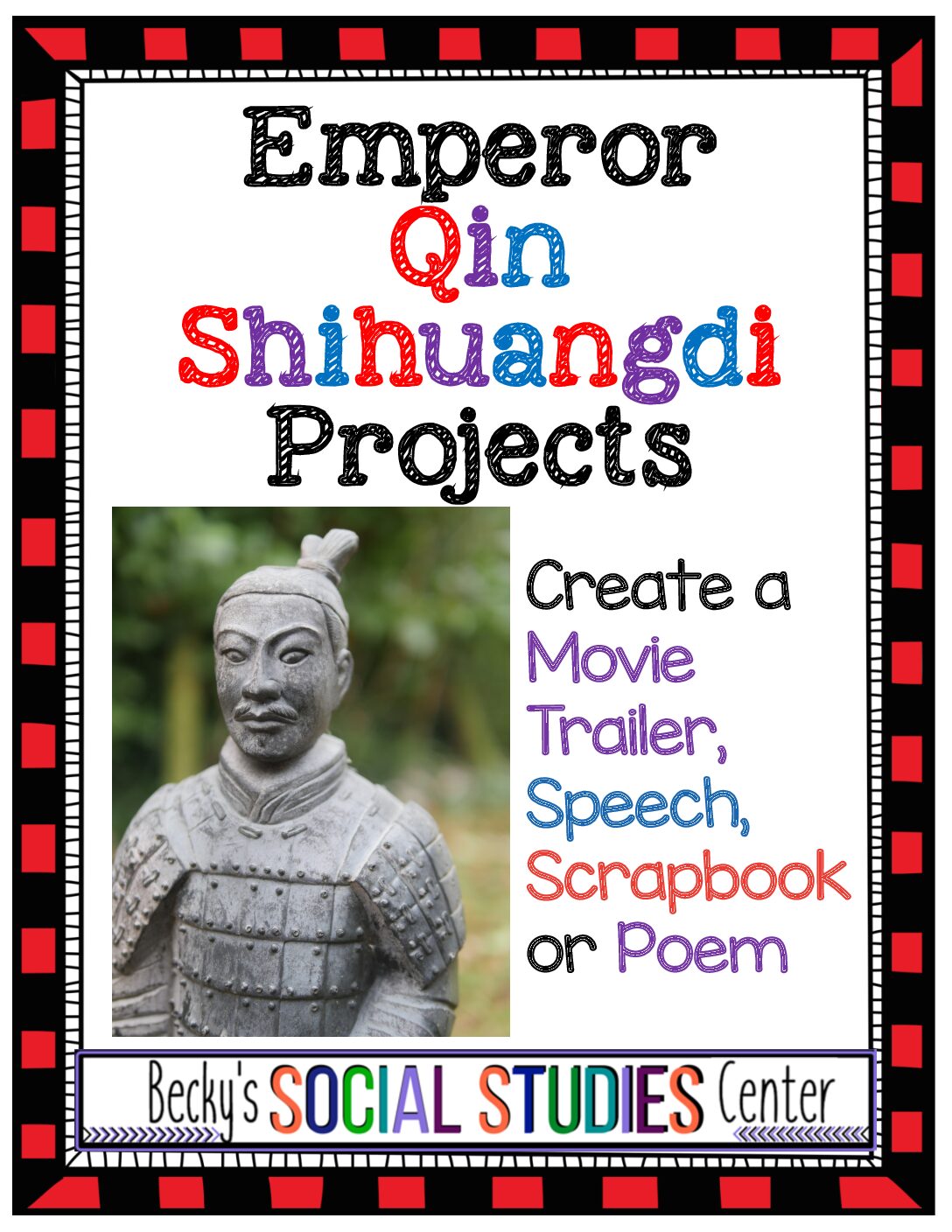 11 Emperor Qin Shihuangdi (Qin Shi Huang) Emperor Of Ancient China Four Projects