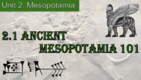 2.1 Ancient Mesopotamia 101