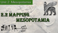 2.2 Mapping Mesopotamia