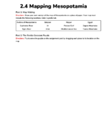 2.4 Mapping Mesopotamia