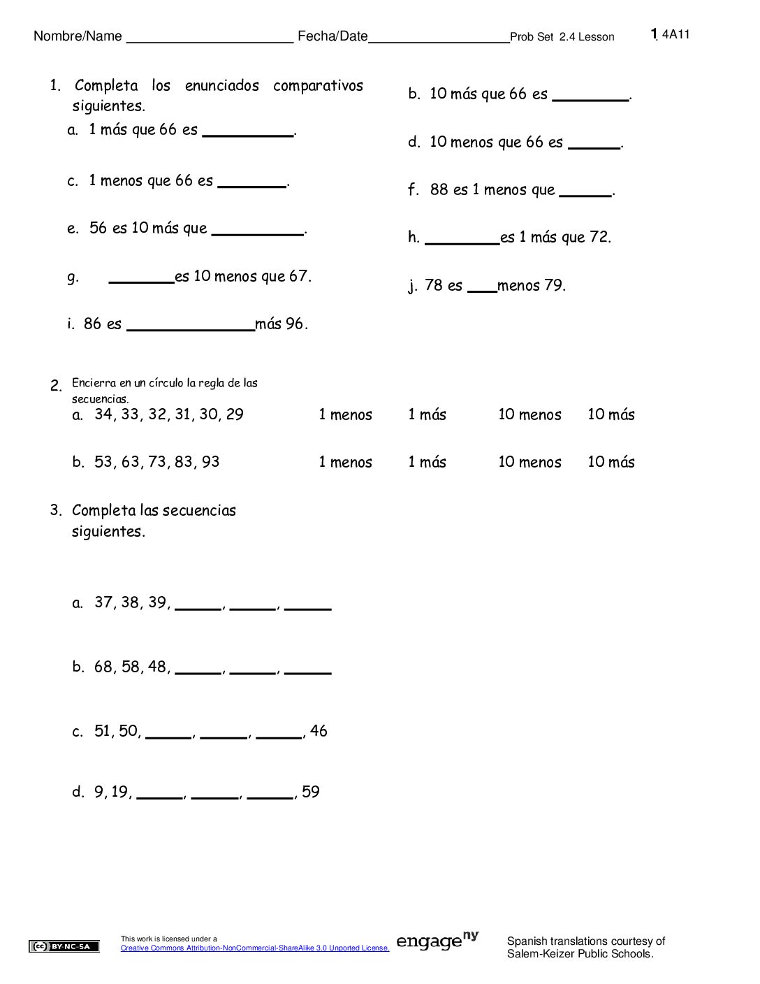 2 4 Problemsets Sp