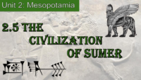 2.5 The Civilization Of Sumer