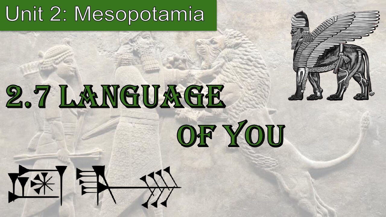 2.7 Language Of You