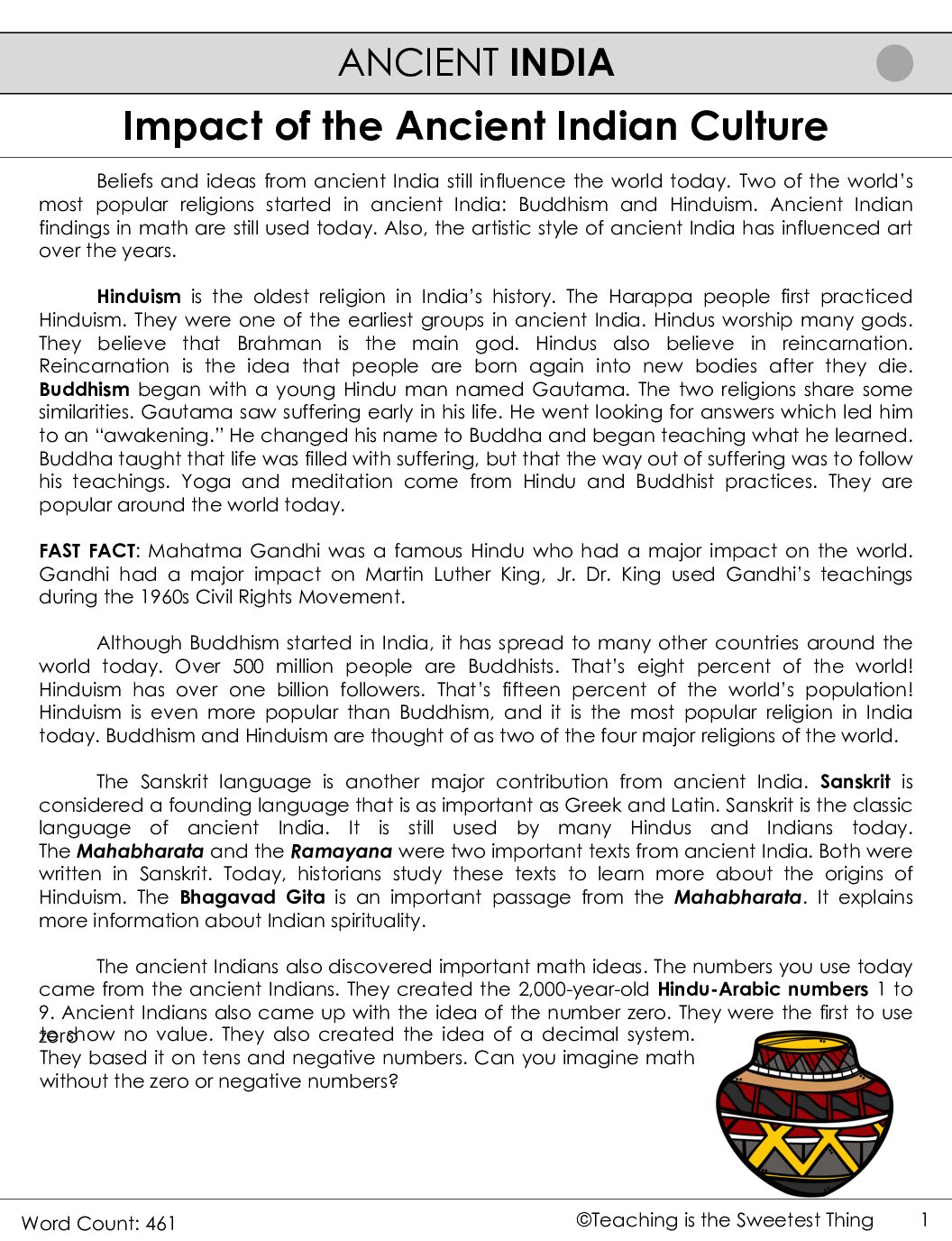 2L Impact Of The Ancient Indian Culture