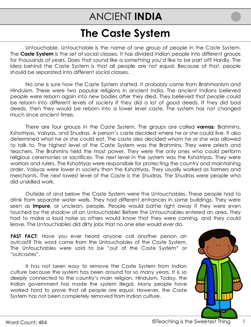 2L The Caste System