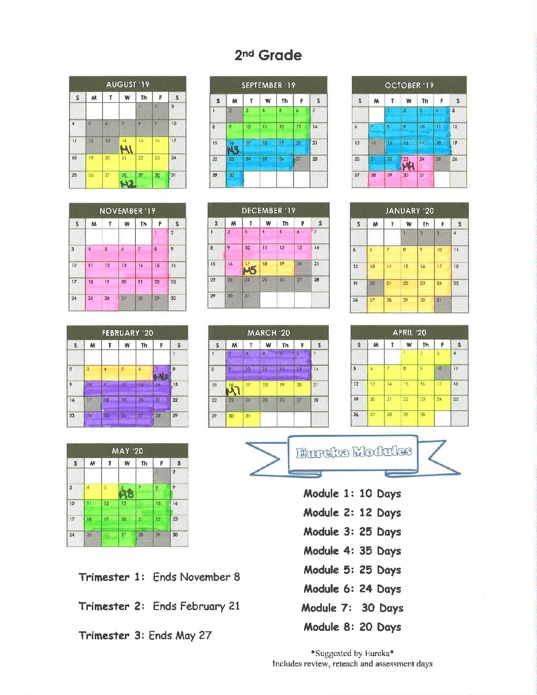 2Nd Grade Pacing Guide