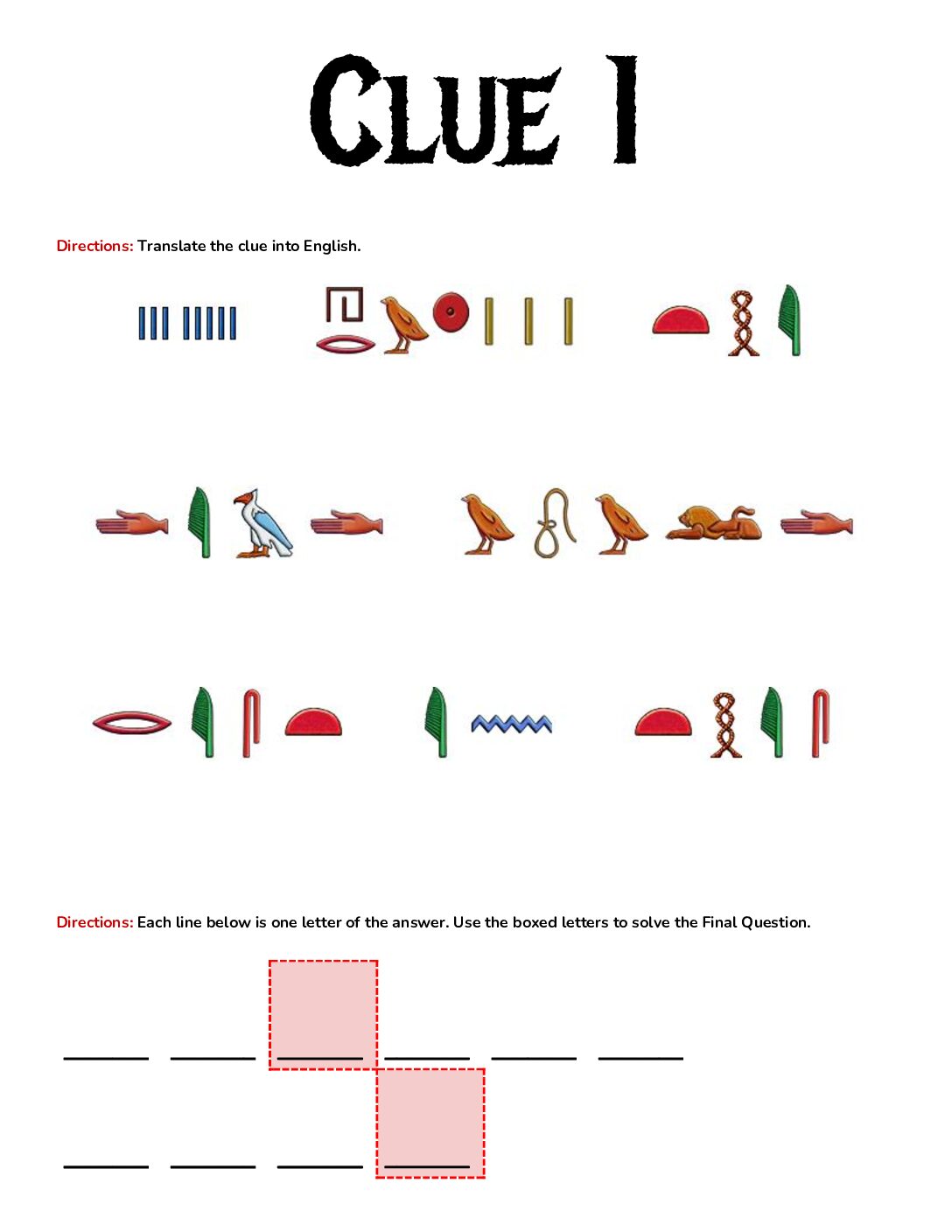 3.14 Curse Of The Pharaoh’S Tomb Student Handout