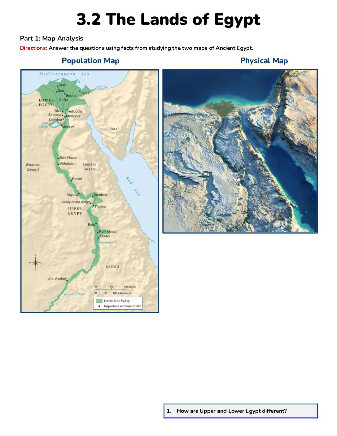 3.2 The Lands Of Egypt