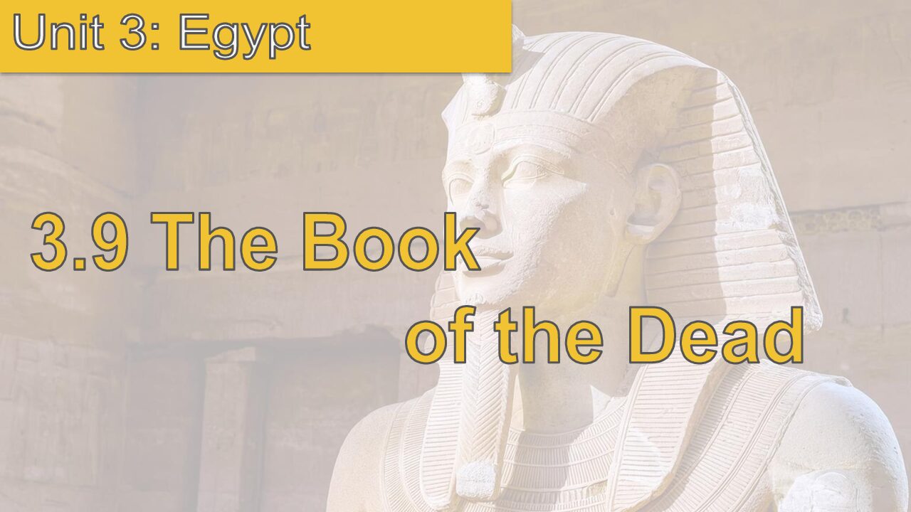 3.9 The Book Of The Dead