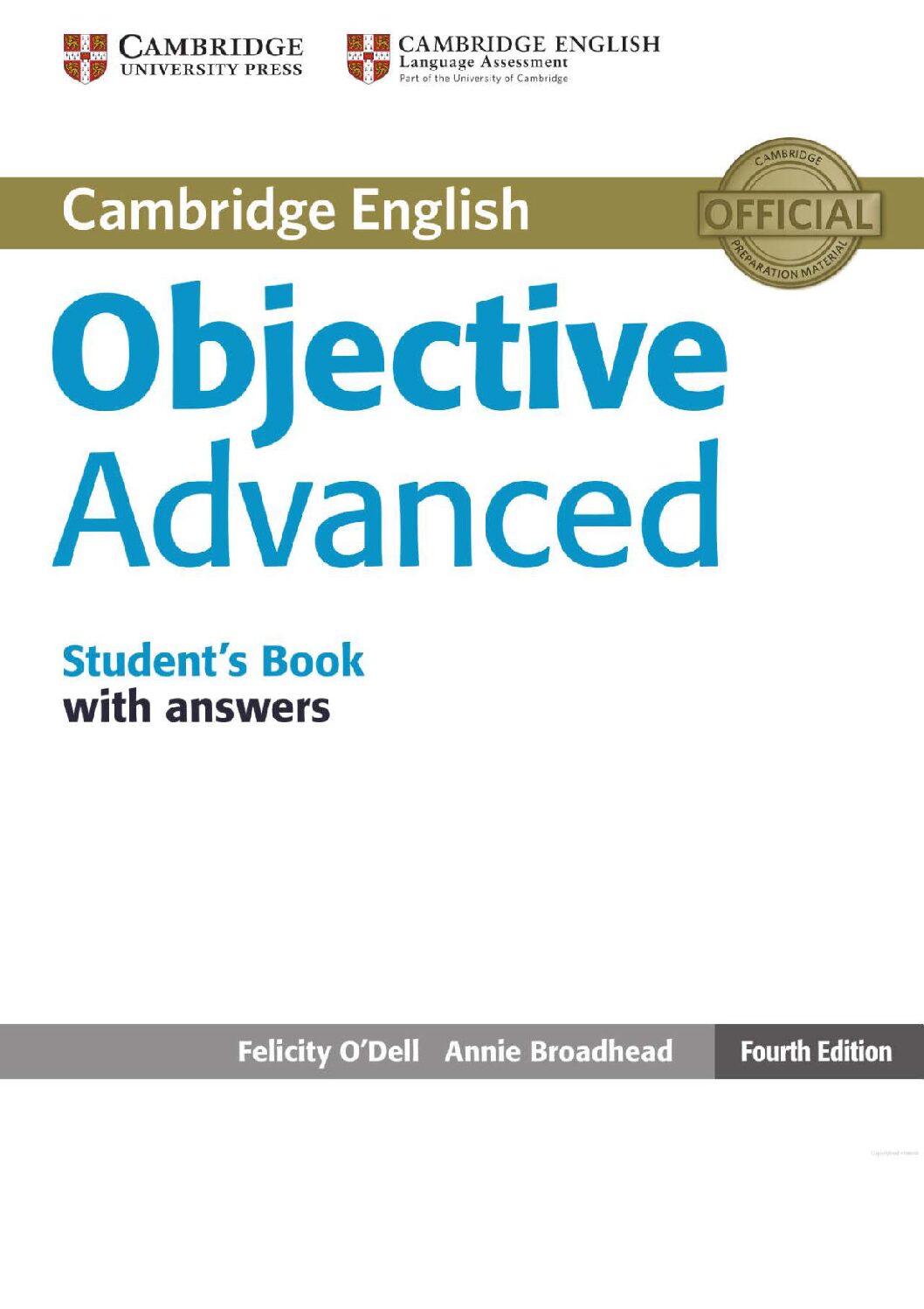 378 1 Objective Advanced Student S Book 2014, 4Th 232P