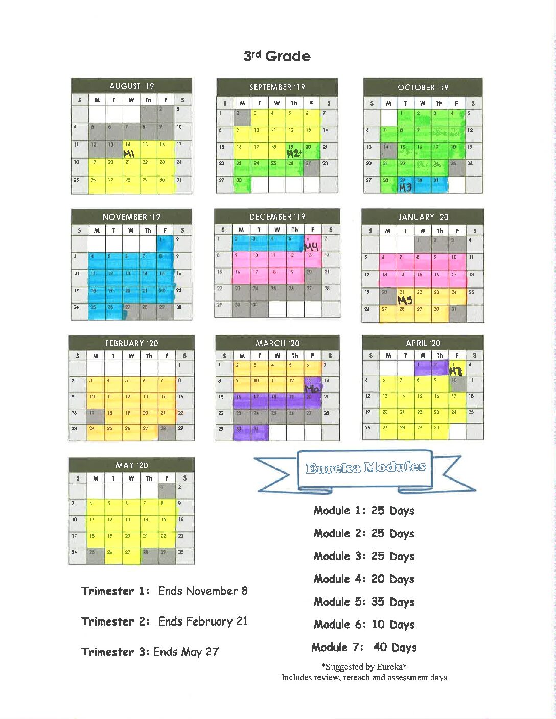 3Rd Grade Pacing Guide
