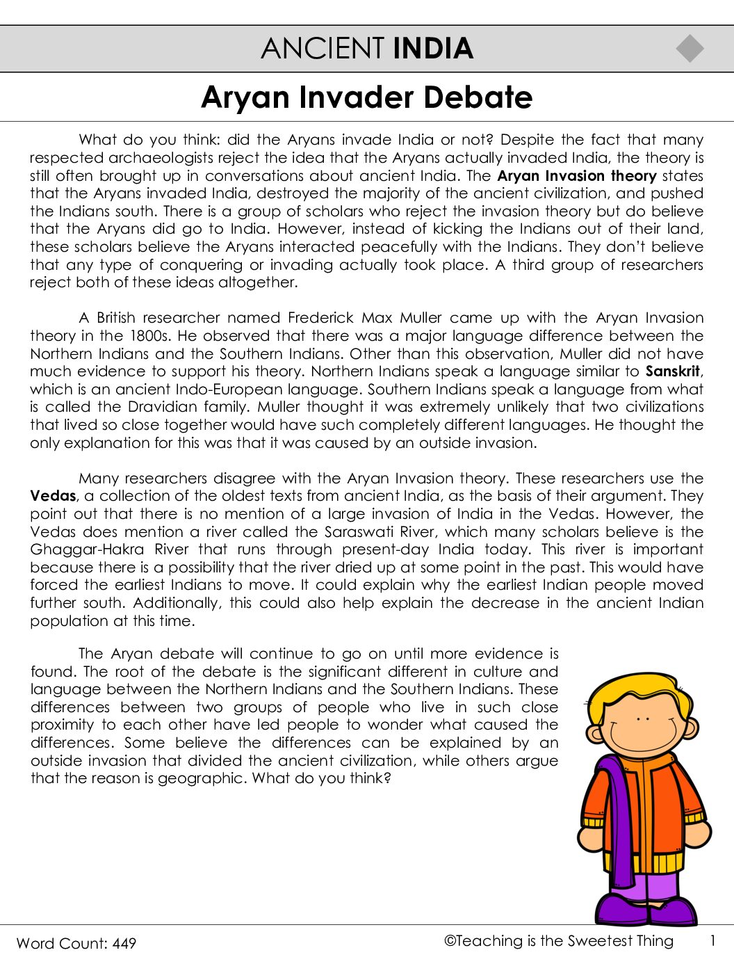 4H Aryan Invader Debate