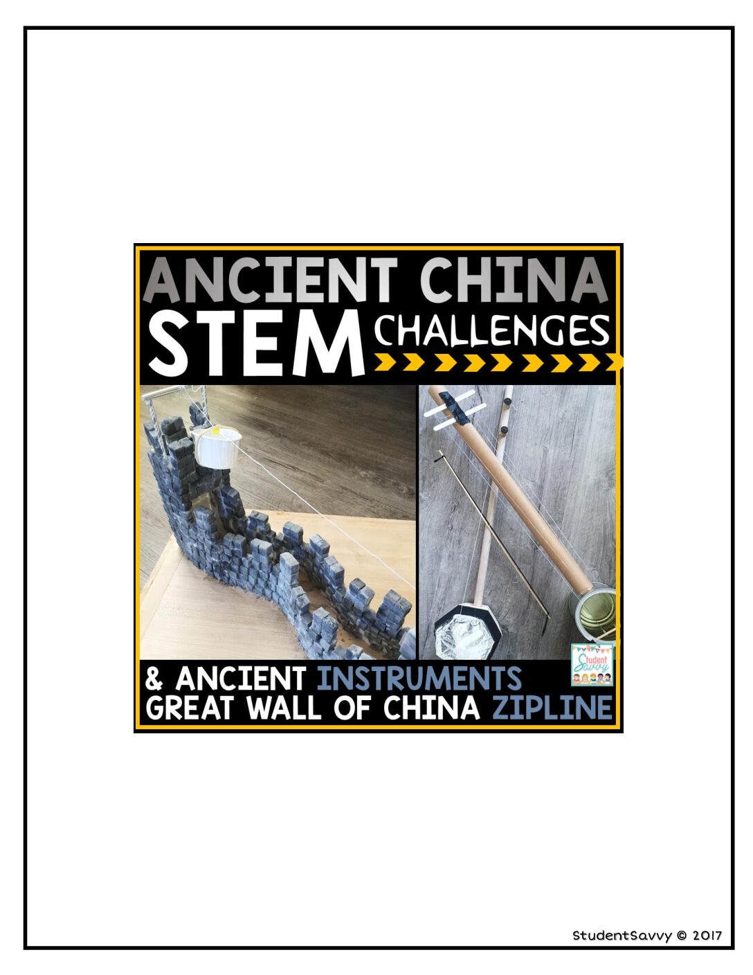 5 Ancient China Stem Challenges