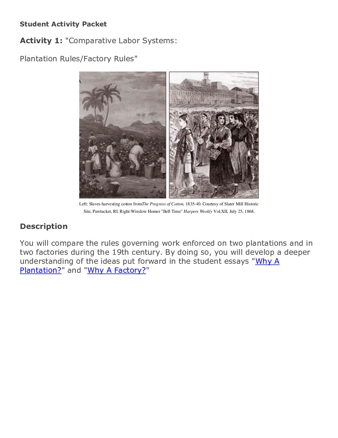 5. Slavery Vs Factories