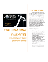 Additional Roaring 20S Study Guide