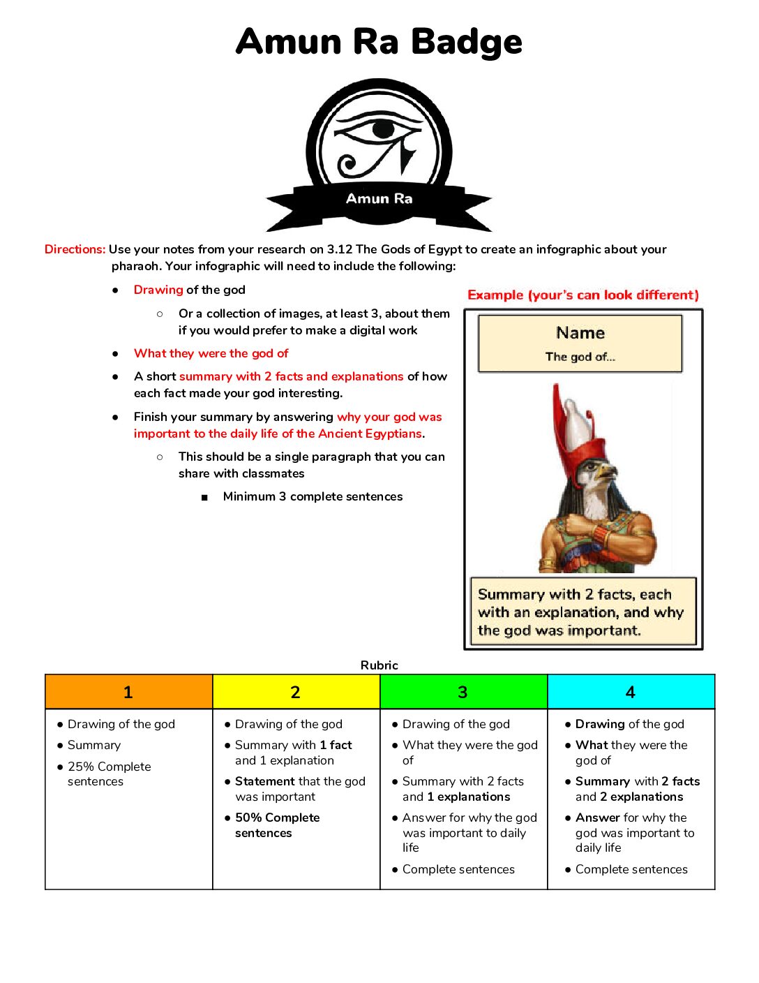 Amun Ra Badge (1)