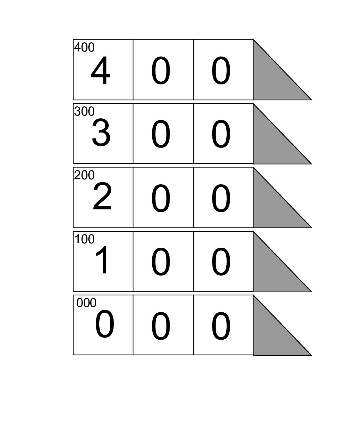 Arrow Cards 100 400