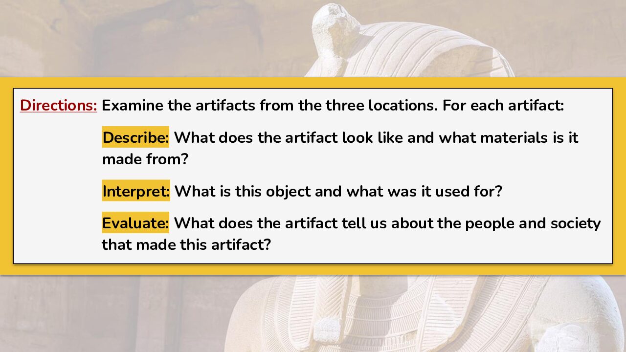 Artifacts Of Kemet (Presentation)
