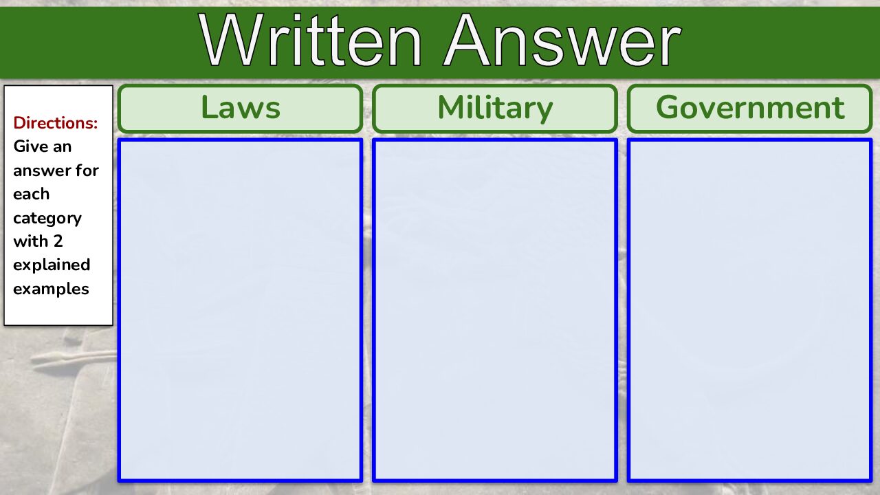 Assessment 4 First Empires Template