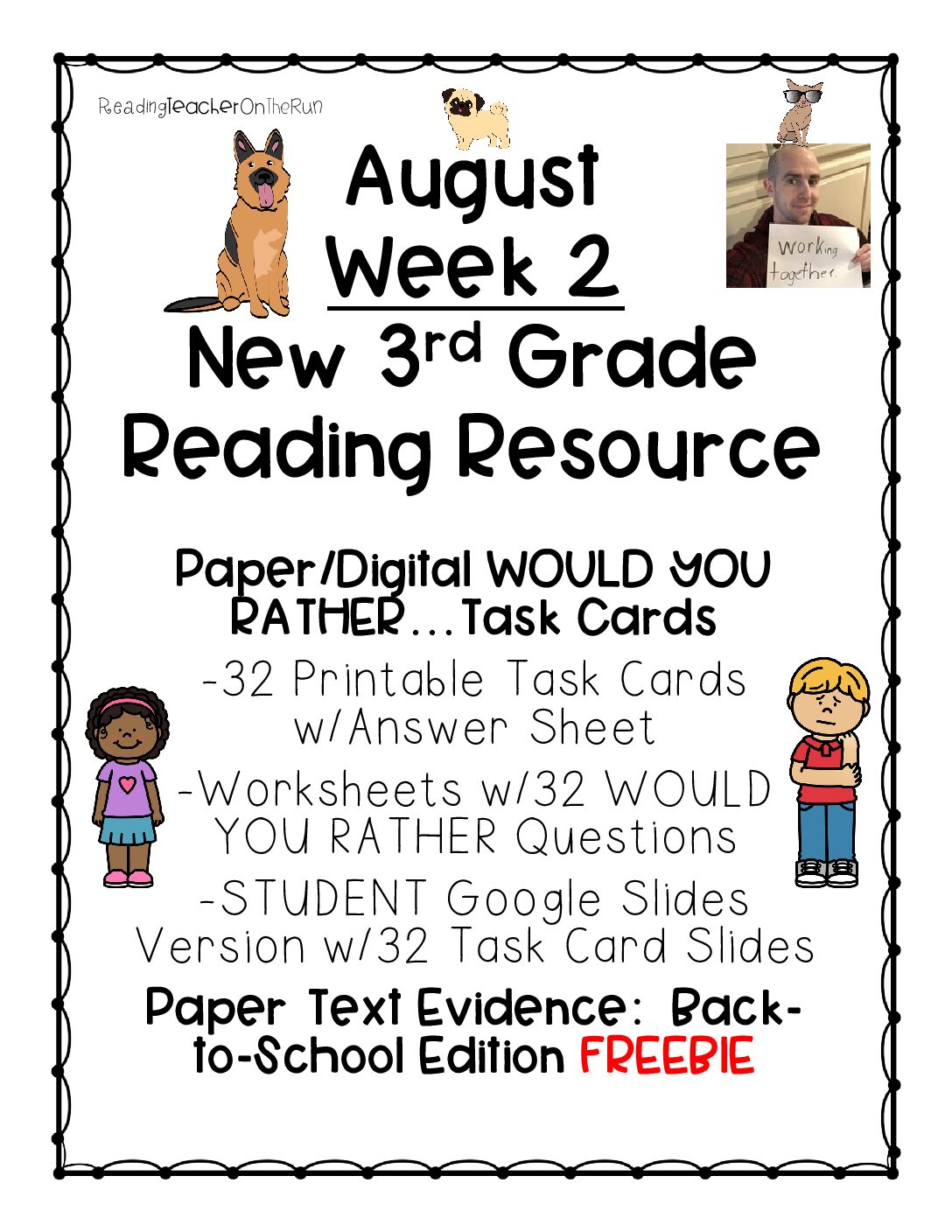August Week 2 Resource