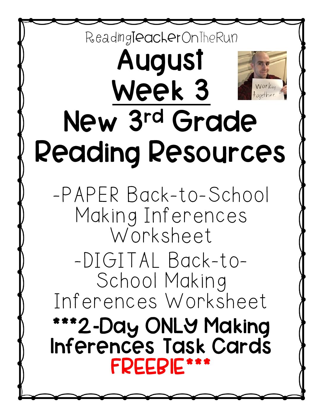 August Week 3 Resources