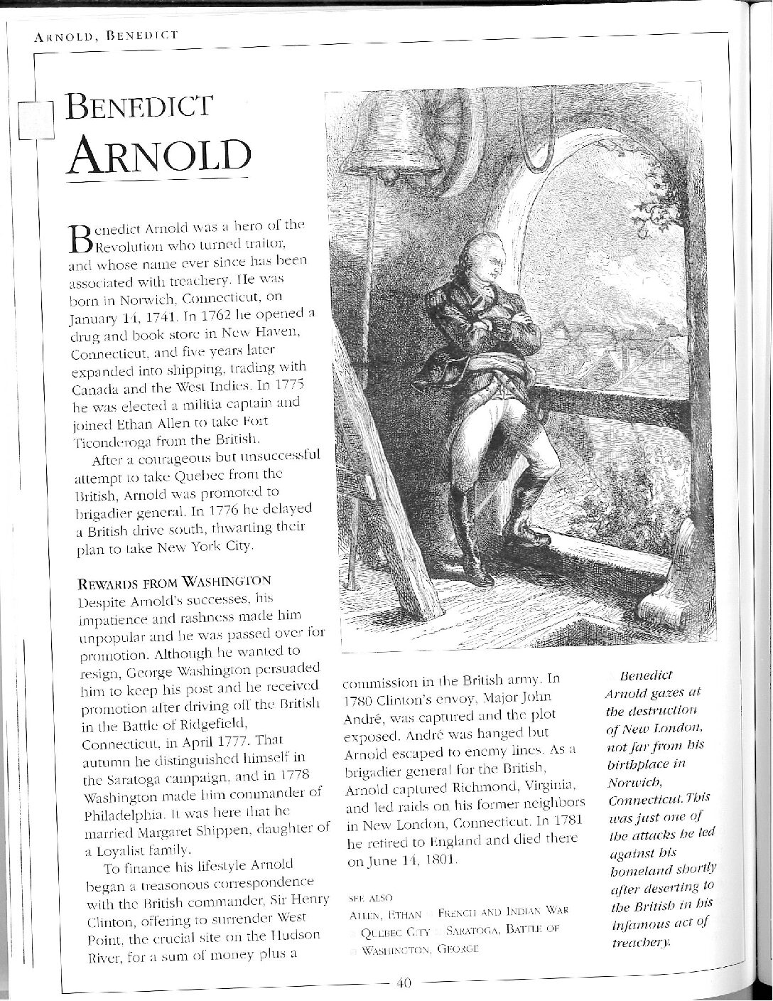Benedict Arnold Traitor