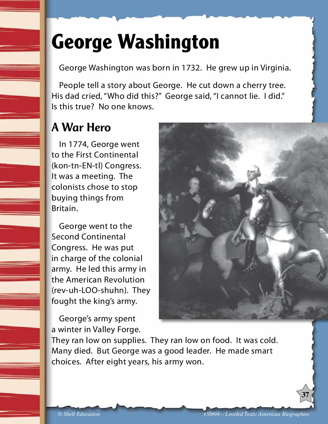 Bio George Washington