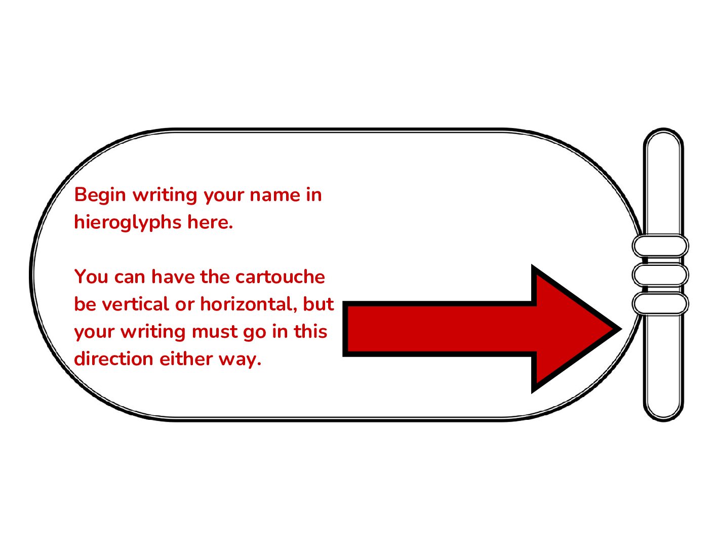 Cartouche Template