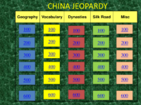 China Jeopardy