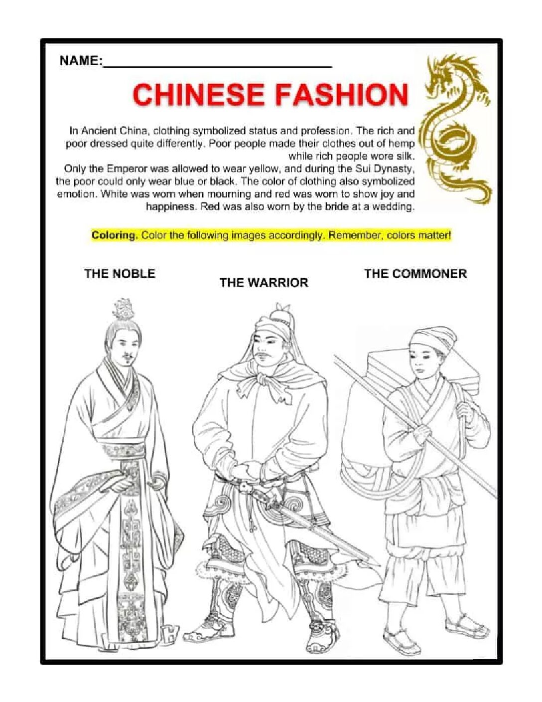 Chinese Fashion