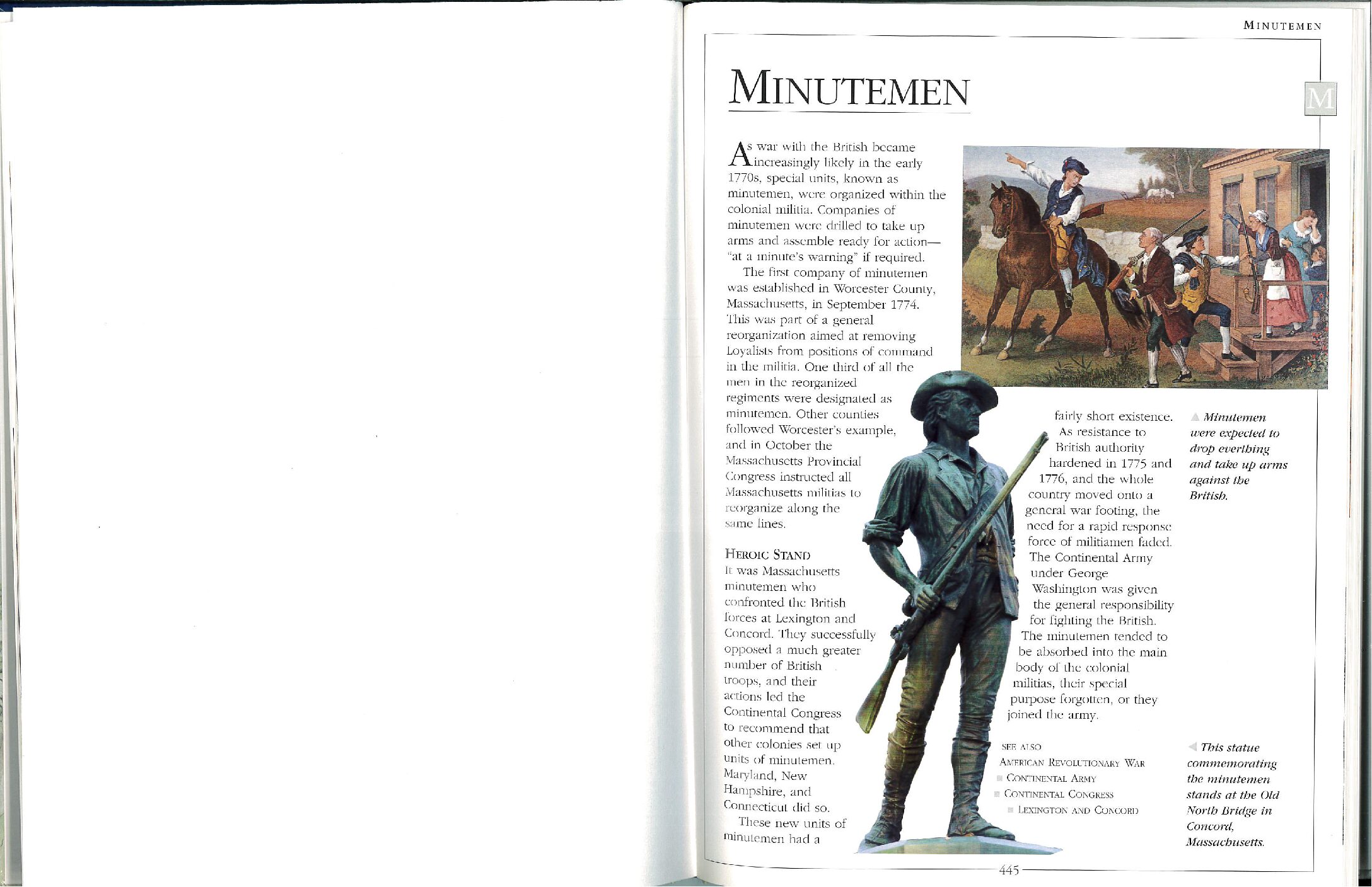 Colonial American Minutemen