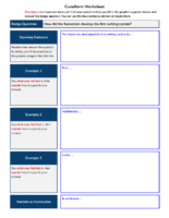 Cuneiform Worksheet