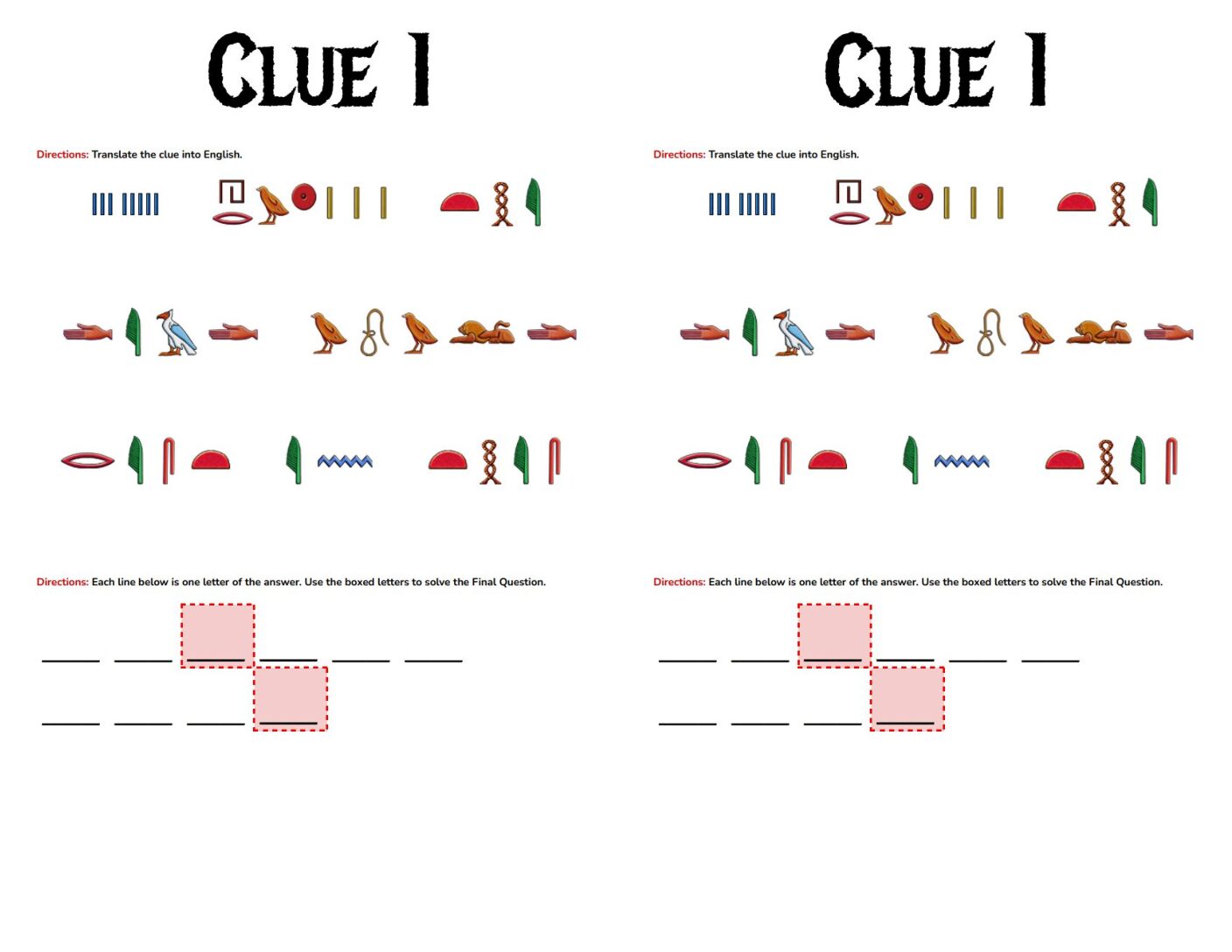 Curse Handouts 2 Per Sheet