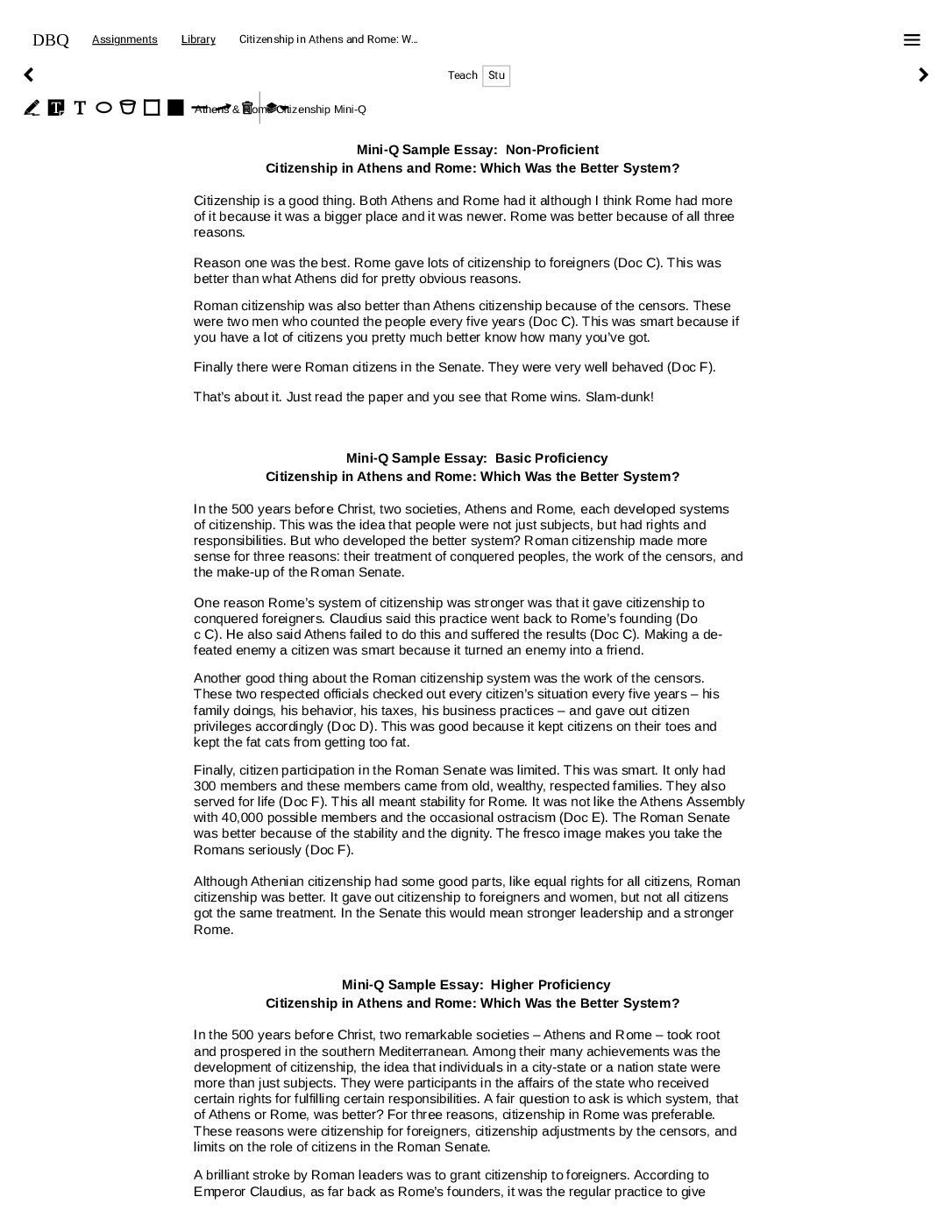 Dbq Online Dashboard(Essay Examples For Grading)