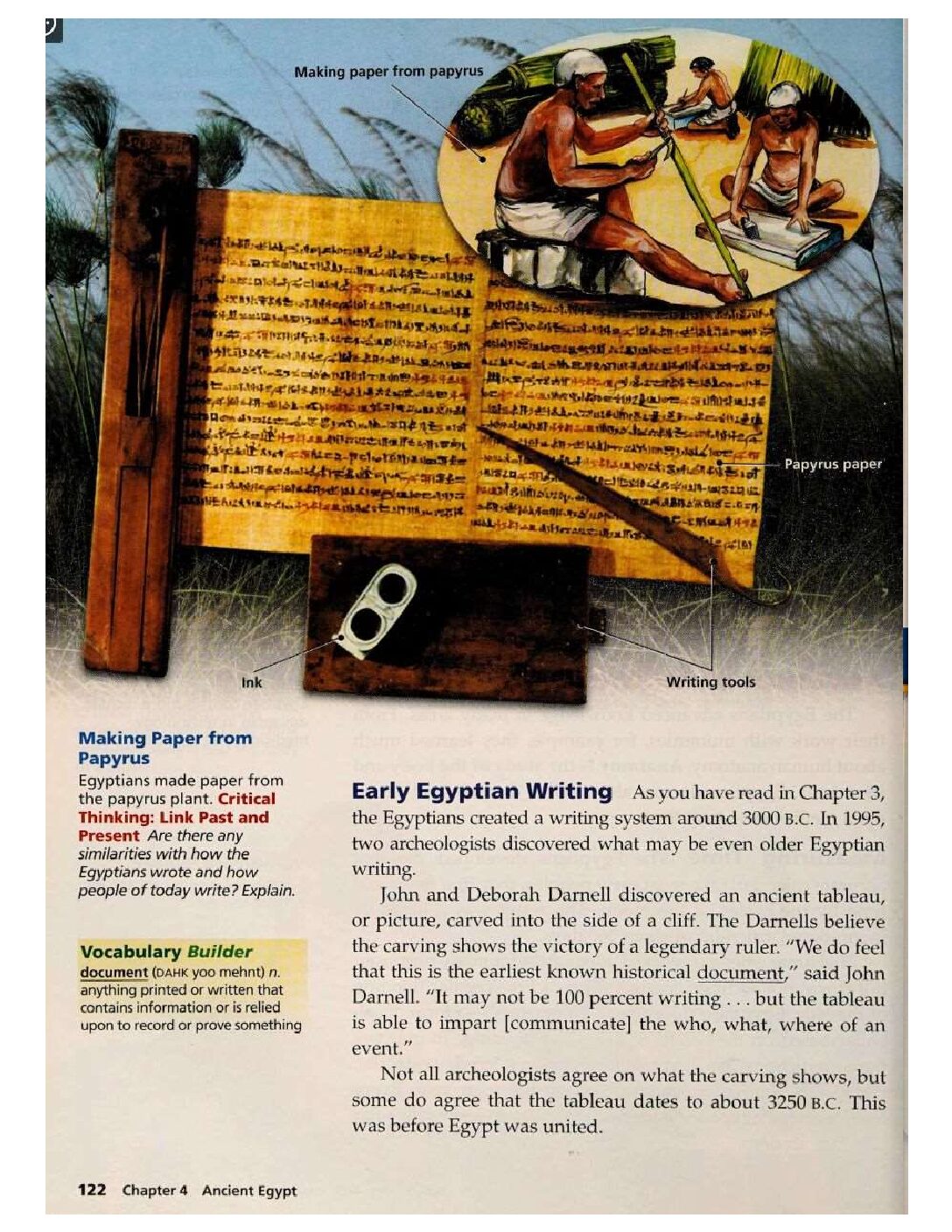 Early Egyptian Writing