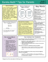 Eureka Math Grade 7 Module 2 Tips For Parents