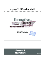 G5 M1 Exit Tickets