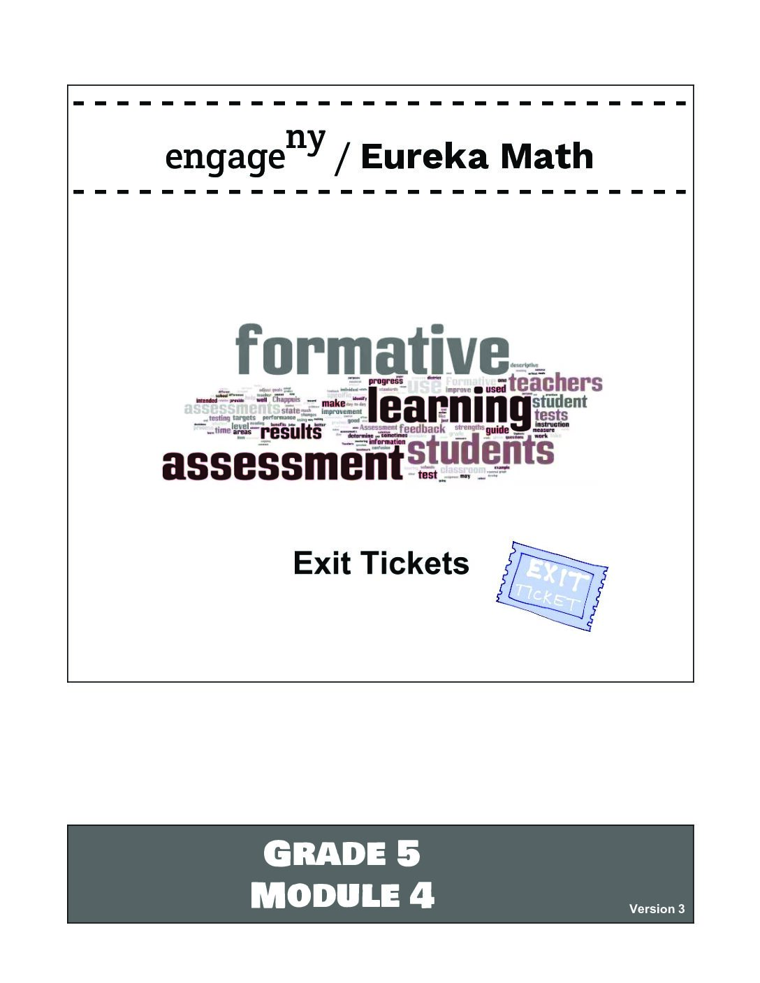 G5 M4 Exit Tickets