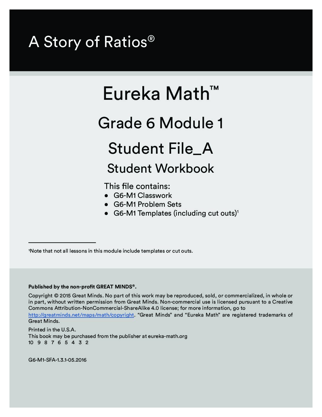 G6 M1 Student Wkbook V1 3 1