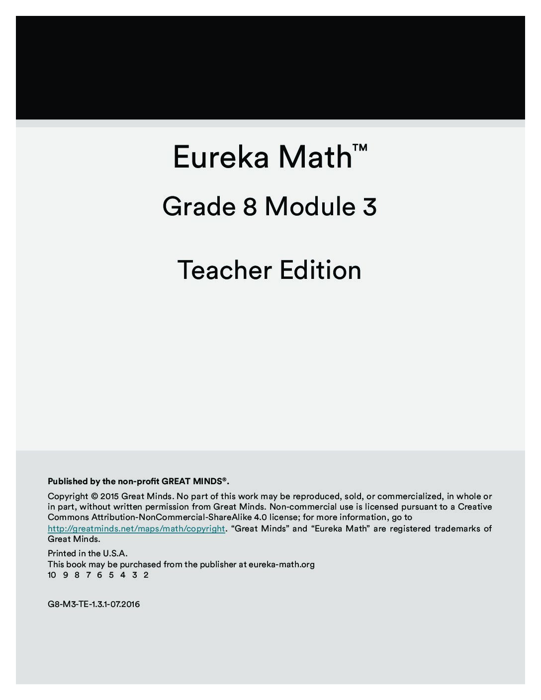 G8 M3 Teacher Edition V1 3 1