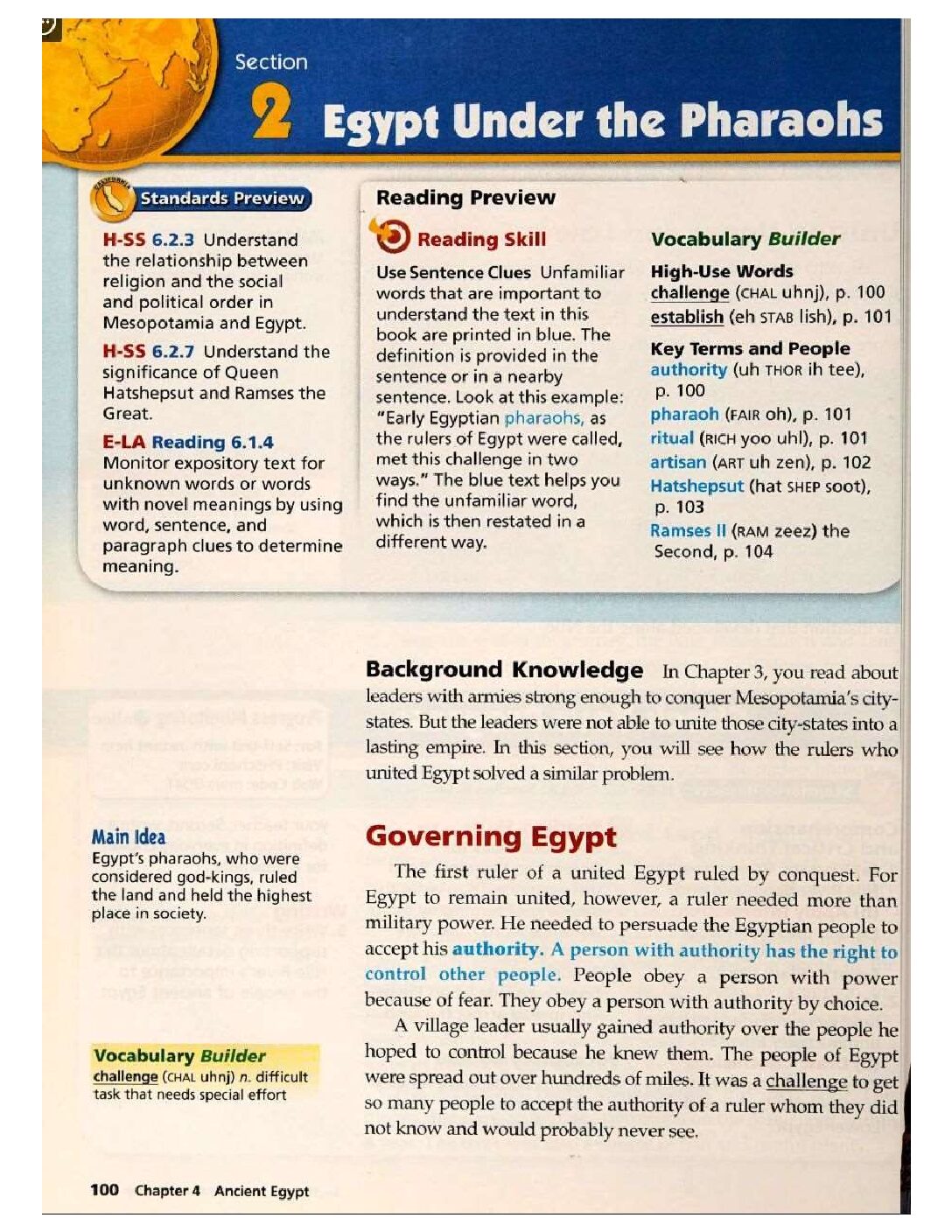 Governing Egypt